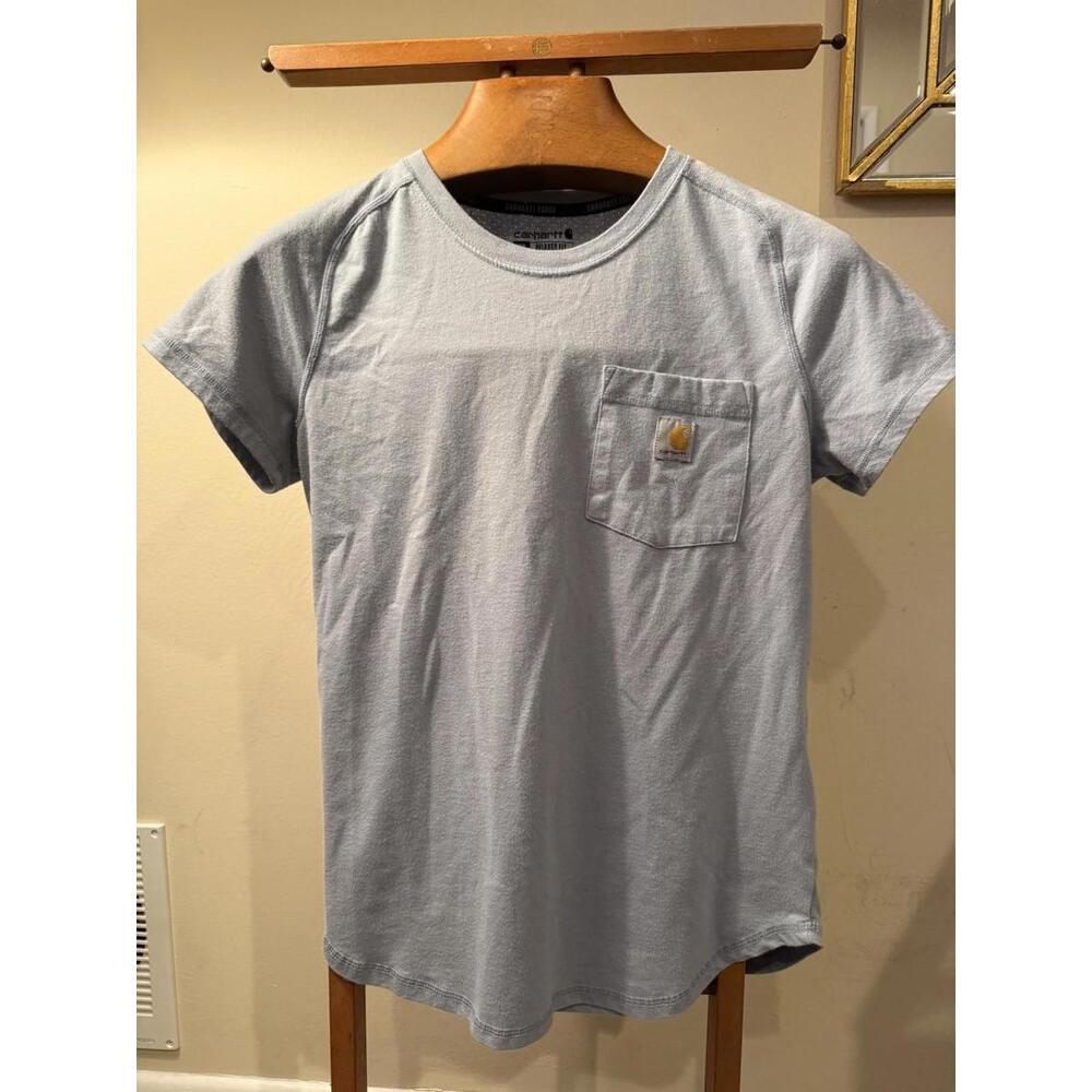 Carhartt Force Pocket T-shirt - Women’s XS - Light Blue